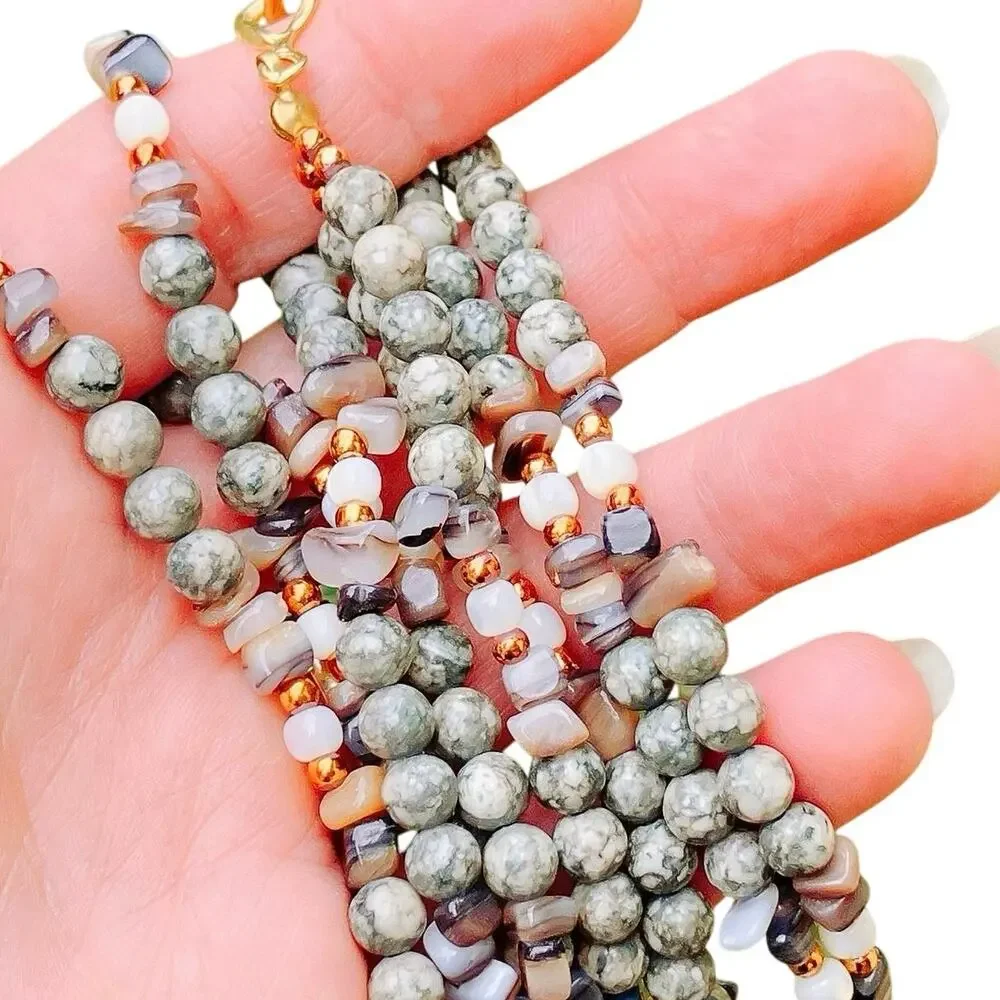 VTG Gemstone Necklace 23.5